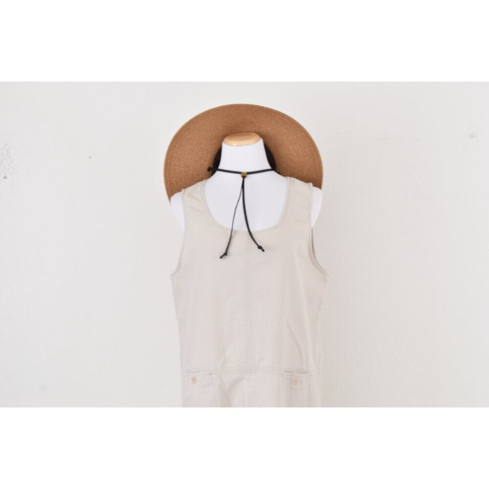 Vintage Linen/Cotton Sack  Dress | 90s long‎ dress size L